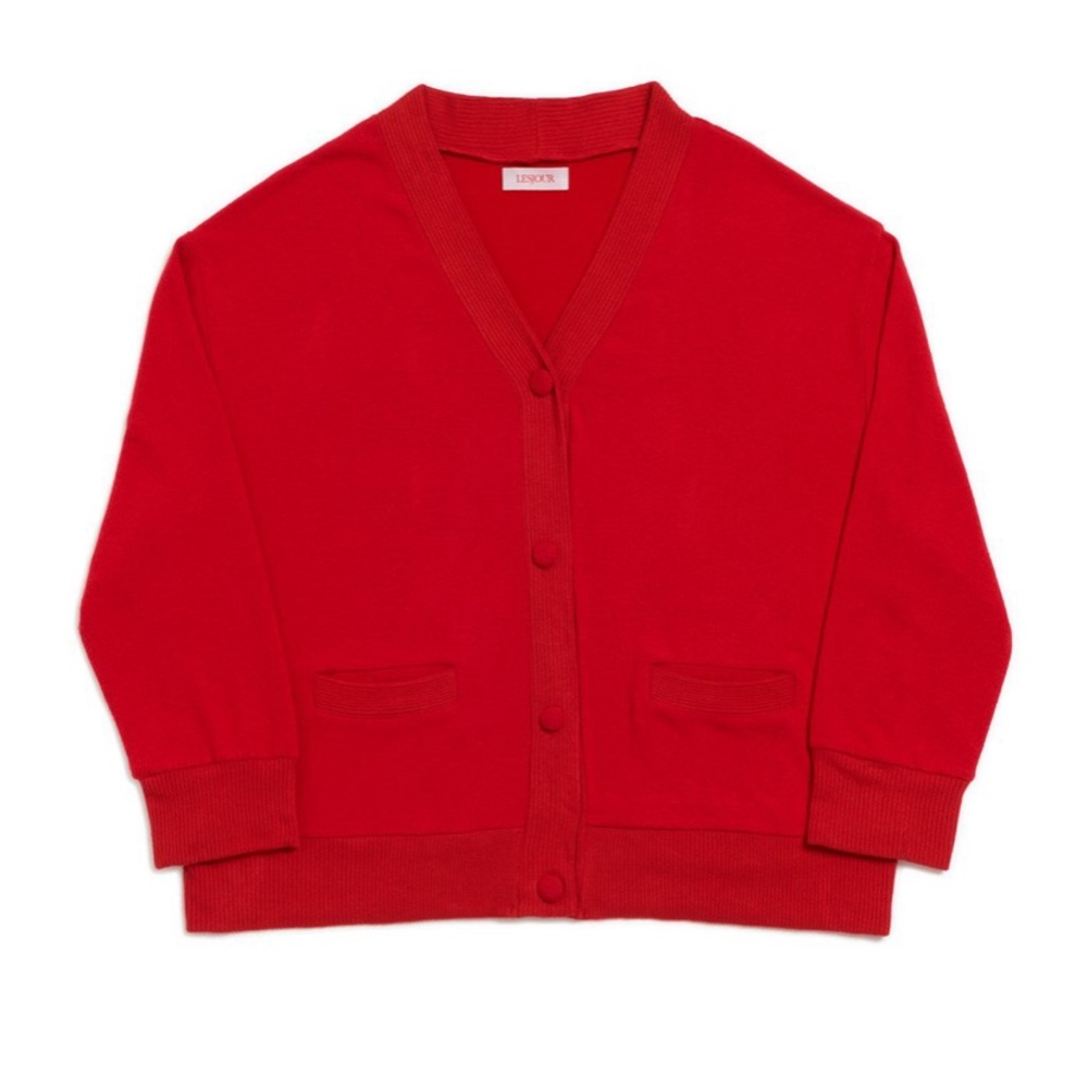 Lesjour cardigan in red size small